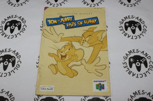 Nintendo 64 / N64 | Tom & Jerry in Fists of Furry | Manual