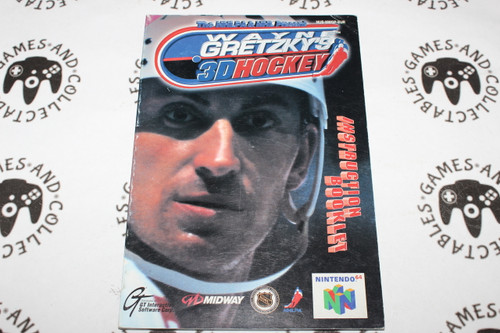 Nintendo 64 / N64 | Wayne Gretzky's 3D Hockey | Manual