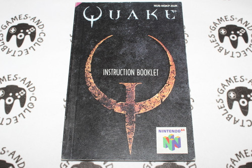 Nintendo 64 / N64 | Quake | Manual