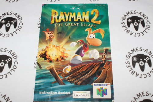 Nintendo 64 / N64 | Rayman 2 - The Great Escape | Manual (1)