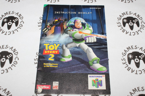 Nintendo 64 / N64 | Toy Story 2 - Buzz Lightyear To The Rescue | Manual