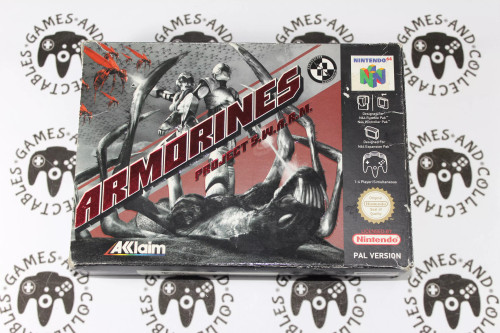 Nintendo 64 / N64 | Armorines - Project S.W.A.R.M | Boxed