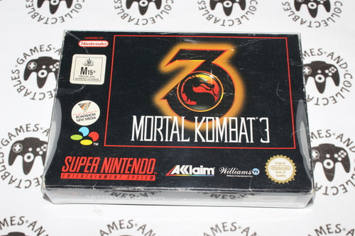 Super Nintendo / SNES | Mortal Kombat 3 | Boxed