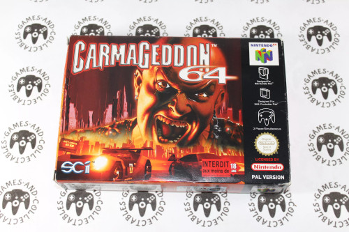 Nintendo 64 / N64 | Carmageddon 64 | Boxed