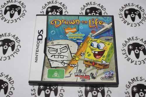 Nintendo DS | Drawn To Life - SpongeBob SquarePants Edition | Boxed