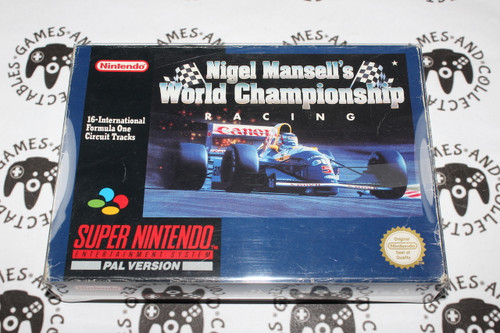 Super Nintendo / SNES | Nigel Mansell's - World Championship Racing | Box Only