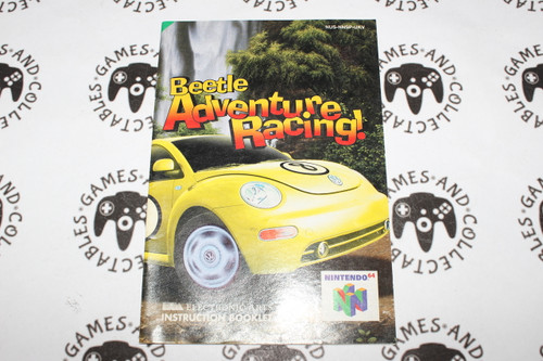 Nintendo 64 / N64 | Beetle Adventure Racing | Manual