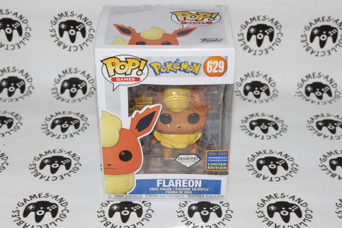 Funko Pop #629 Flareon ( Diamond Collection) (1) | Pokemon