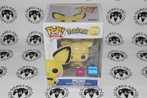 Funko Pop #579 Pichu (Flocked) | Pokemon