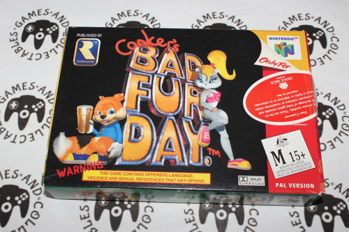 Nintendo 64 / N64 | Conker's Bad Fur Day | Boxed (1)