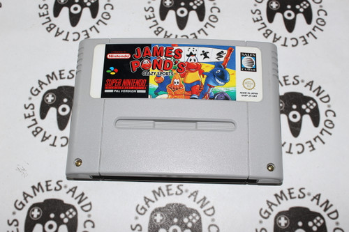 Super Nintendo / SNES | James Pond's Crazy Sports