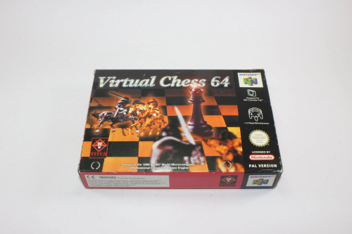 Nintendo 64 / N64 | Virtual Chess 64 | Box Only