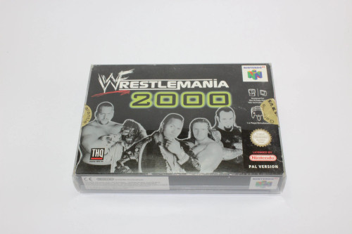 Nintendo 64 / N64 | WWF WrestleMania 2000  | Box Only