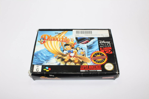 Super Nintendo / SNES |Disney  Pinocchio | Boxed