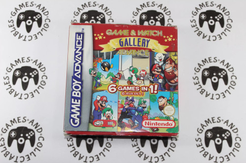 Nintendo Gameboy Advance / GBA  | Game & Watch Gallery Advance | Boxed