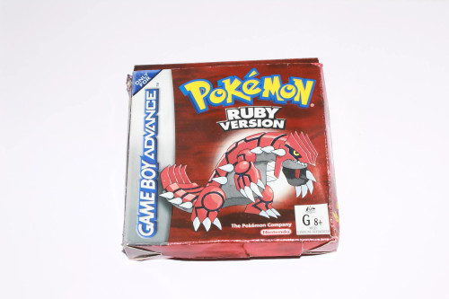 Nintendo Gameboy Advance / GBA | Pokemon Ruby| Boxed