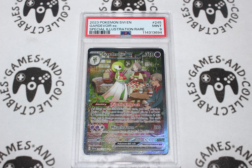 Pokemon TCG | Gardevoir #245/198 - PSA 9 | Illustration Rare | Graded (1) - 

This Card is from the Scarlet & Violet Base Set.