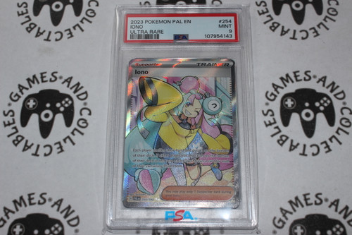 Pokemon TCG | Iono #254/193 - PSA 9 | Ultra Rare | Graded - 

This card is from the Paldea Evolved set.