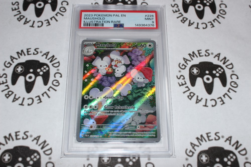 Pokemon TCG | Maushold #226/193 - PSA 9 | Illustration Rare | Graded - 

This card is from the Paldea Evolved set.