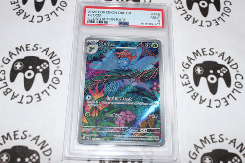 Pokemon TCG | Gloom #198/197- PSA 9 | Illustration Rare | Graded - 

This card is from the Obsidian Flames set.