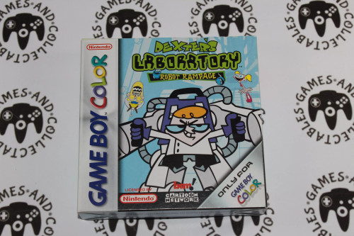 Nintendo Gameboy / Colour | Dexter's Laboratory - Robot Rampage (NEW) | Boxed