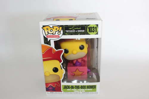 Funko Pop #1031 Jack-in-the-Box Homer | The Simpsons