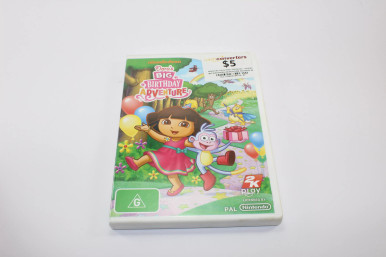 Jeu Wii Dora L'Exploratrice : Dora Sauve La Princesse Des Neiges - Très Bon état Complet