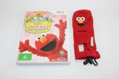 Nintendo Wii  Sesame Street - Elmos A-To-Zoo Adventure Video Game