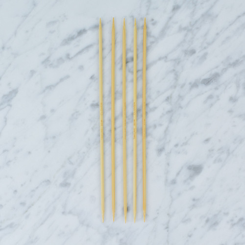 3mm Bamboo Double Ended Knitting Needles