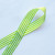 Striped Ribbon: 16mm Meadow/White