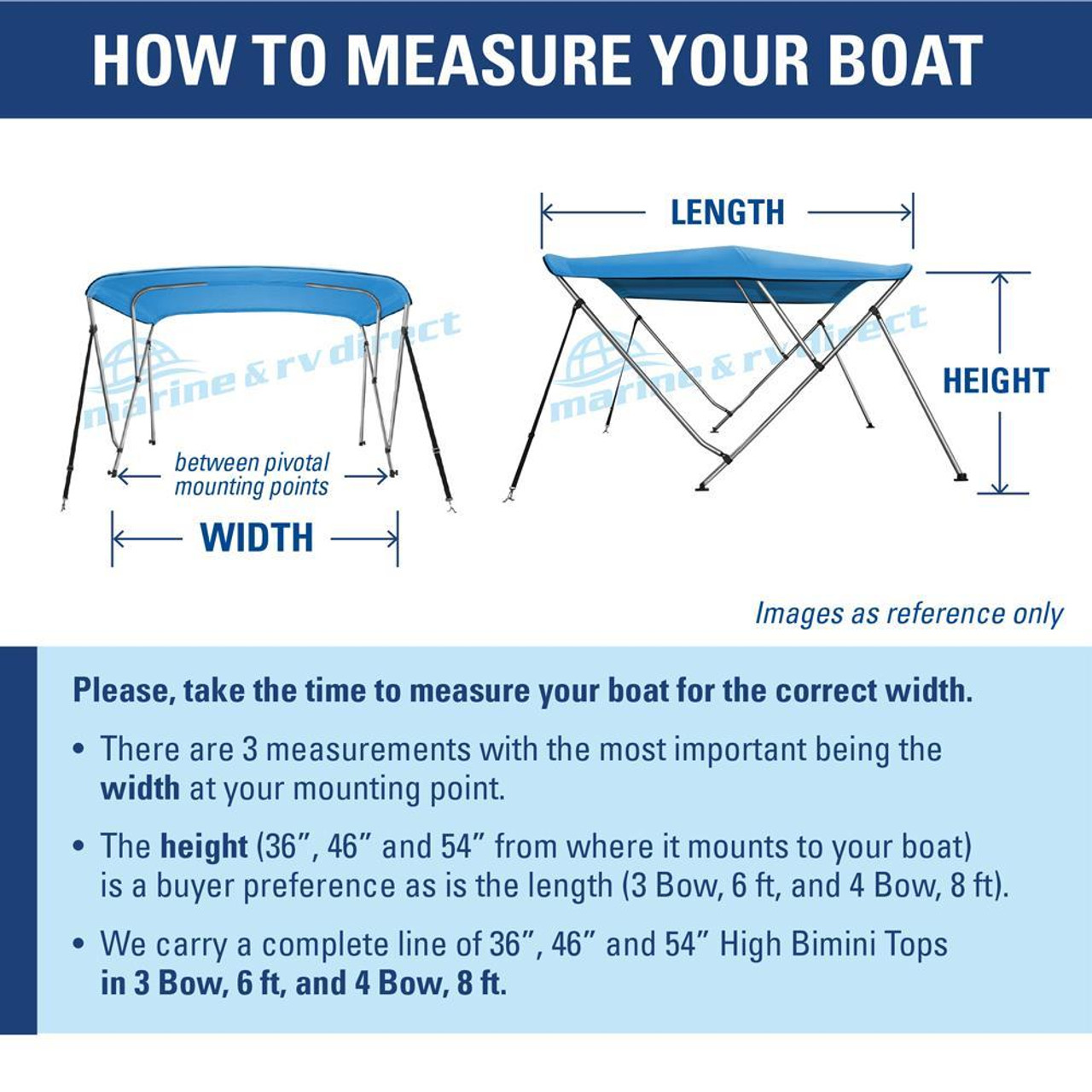 Bimini Top Boat Cover 46