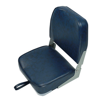 Marine & RV Direct Deluxe Folding Marine Boat Seats in Blue (Set of 2)