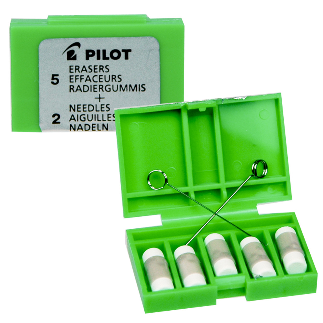 Pilot MS10 Mechanical Pencil Eraser Refill, 5 Erasers