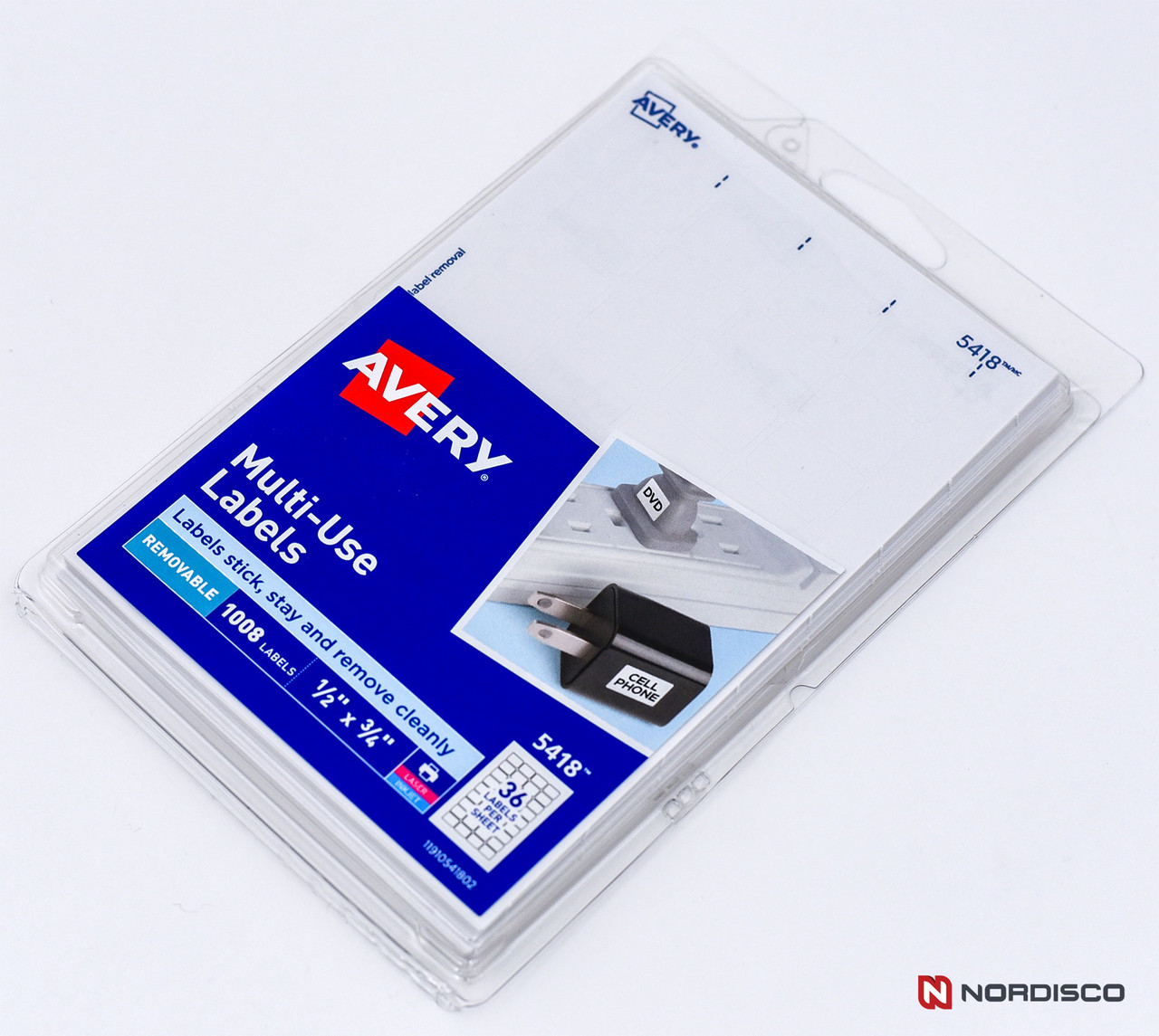 Avery 05418 Multi-use Labels 1/2x3/4 Inch Avery Removable Multi-Use Labels - 1/2 X 3/4 Inch White Labels, 1008 Per Pack How To Print - Foto 6