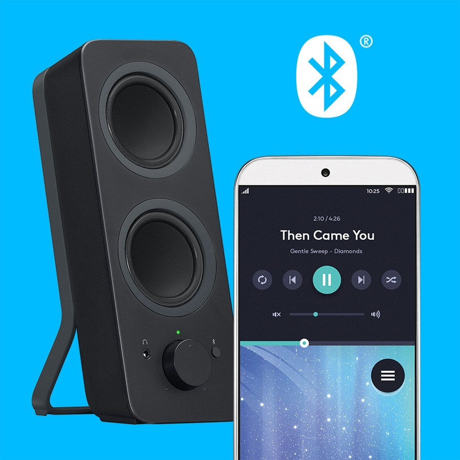 Logitech 980-001294 Z207 Bluetooth Computer Speakers | Nordisco.com