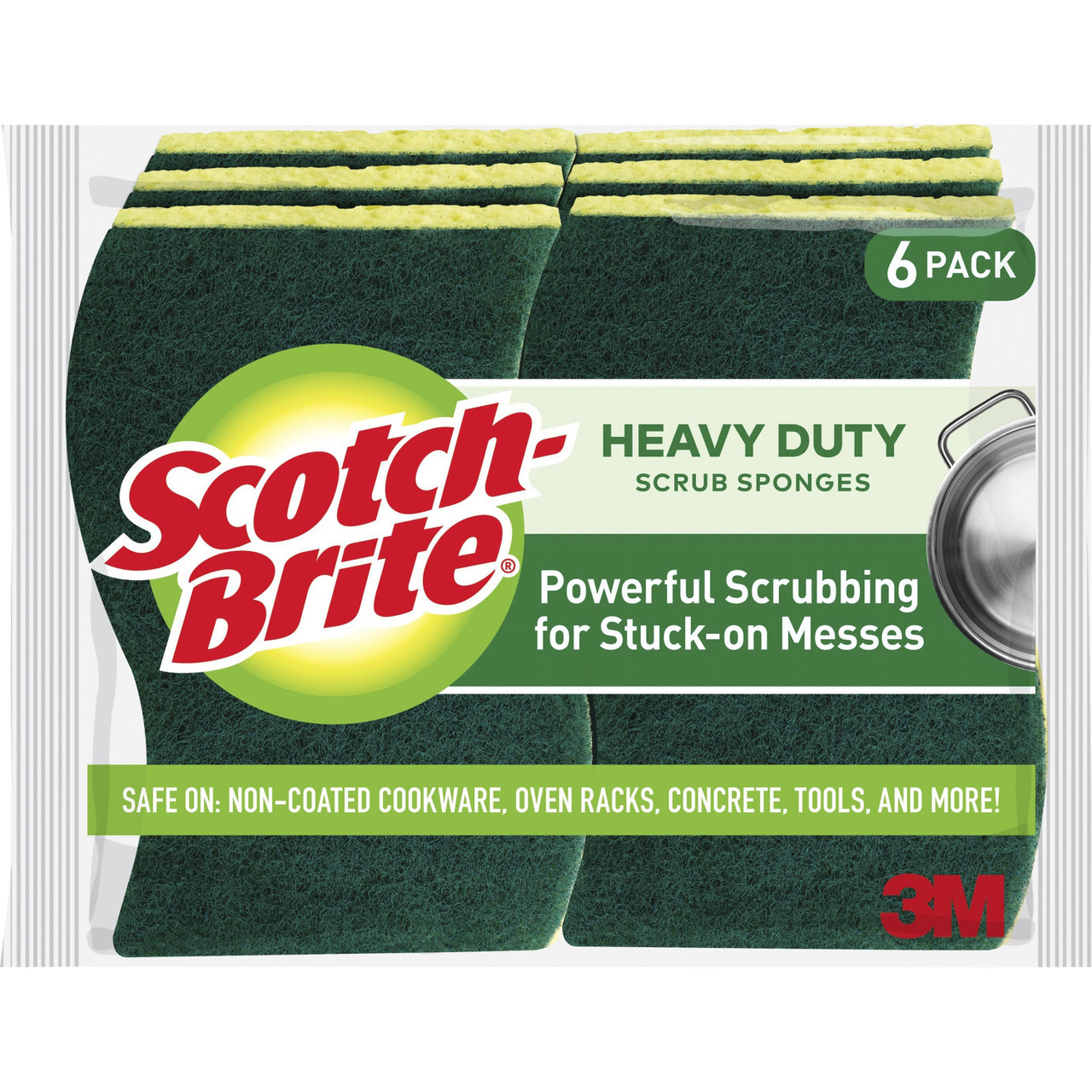 Scotch-Brite Heavy Duty Scrub Sponge - Thumbnail 4