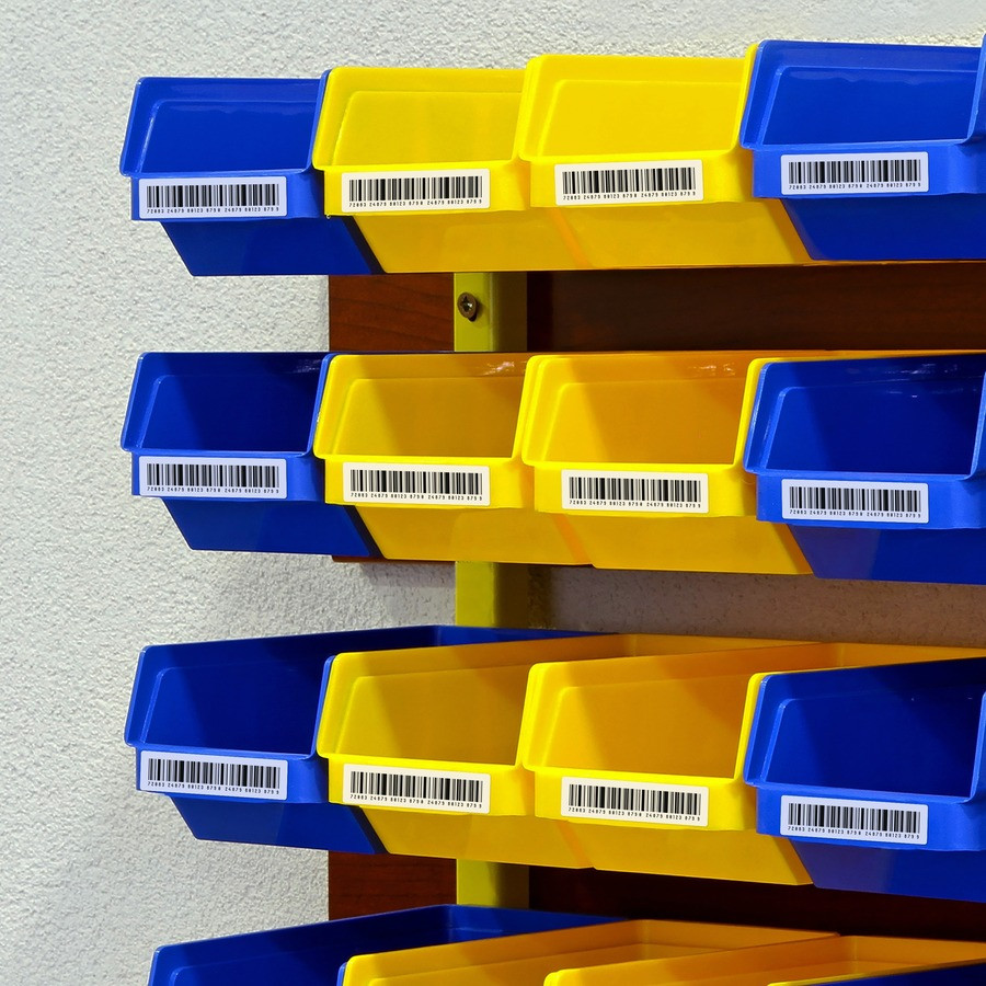 Avery Continuous Form Computer Labels 3-1/2 X 15/16 - Pin-Fed Printer Labels Box Of 10,000