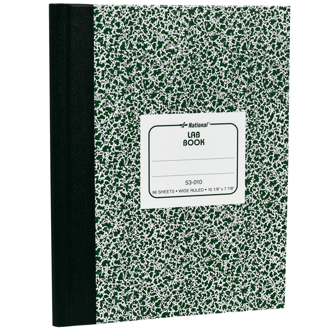 Lab 010 Notebook National 53-010 Lab Book, 10-1/8 x 7-7/8
