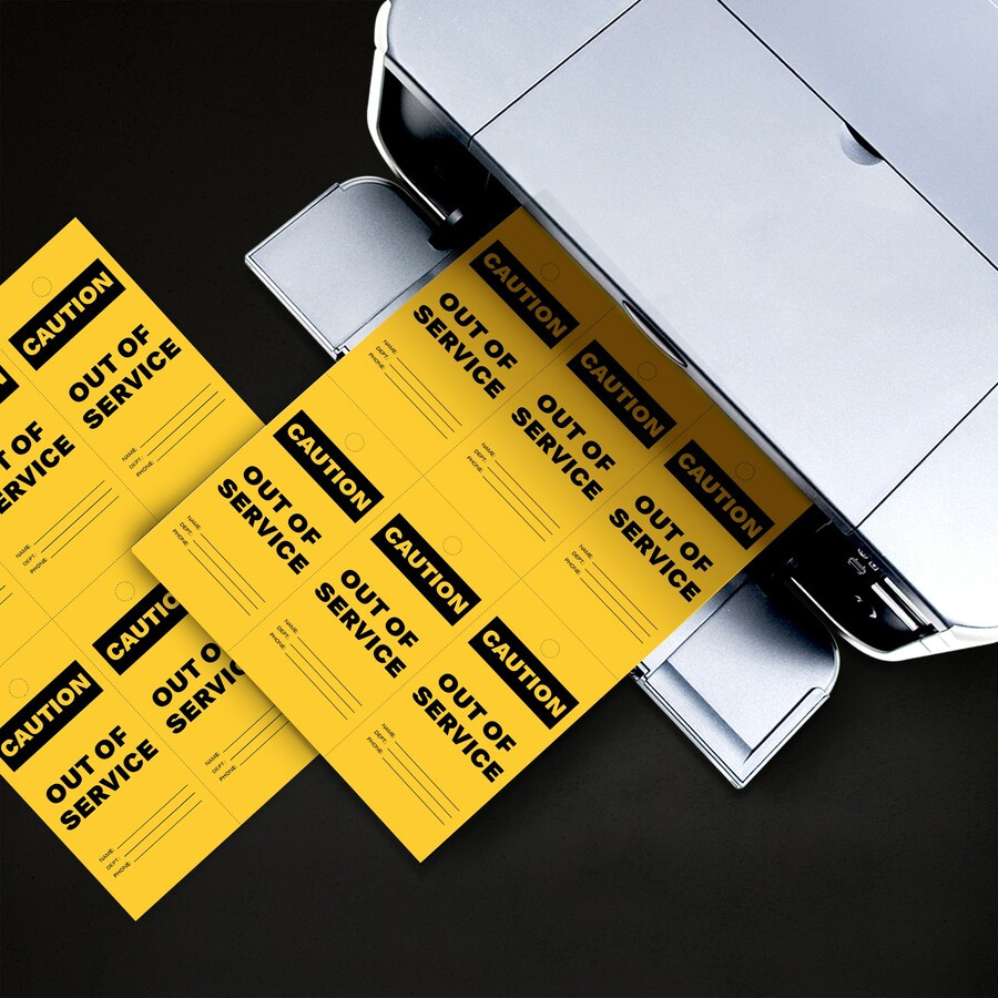 Avery 62402 UltraDuty Lock Out Tag Out Hang Tags | Nordisco.com