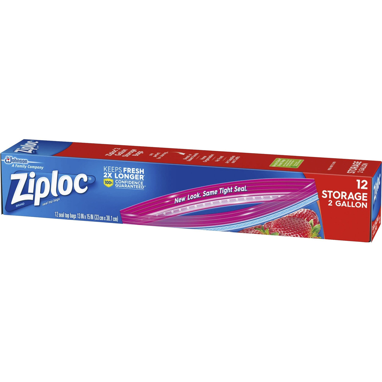 Ziploc Storage Bags, Gallon, 38/Box (314470)