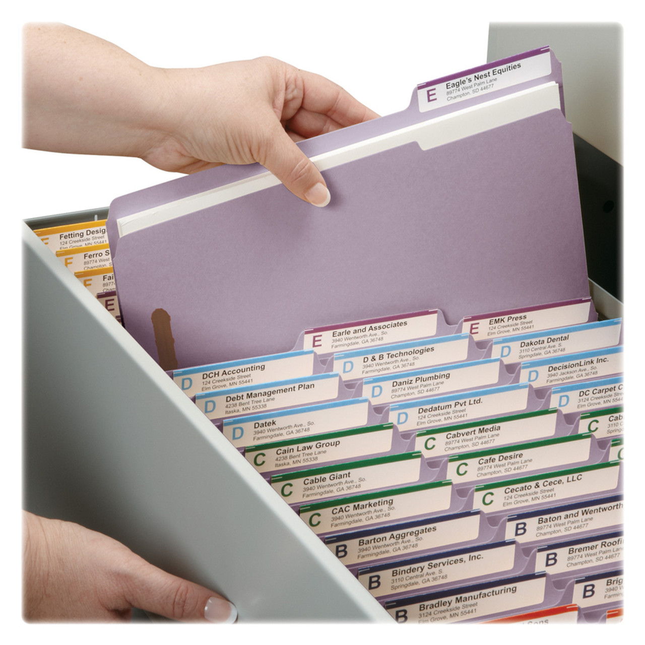 その他 ad Smead 17440 Fastener File Folders | Nordisco.com