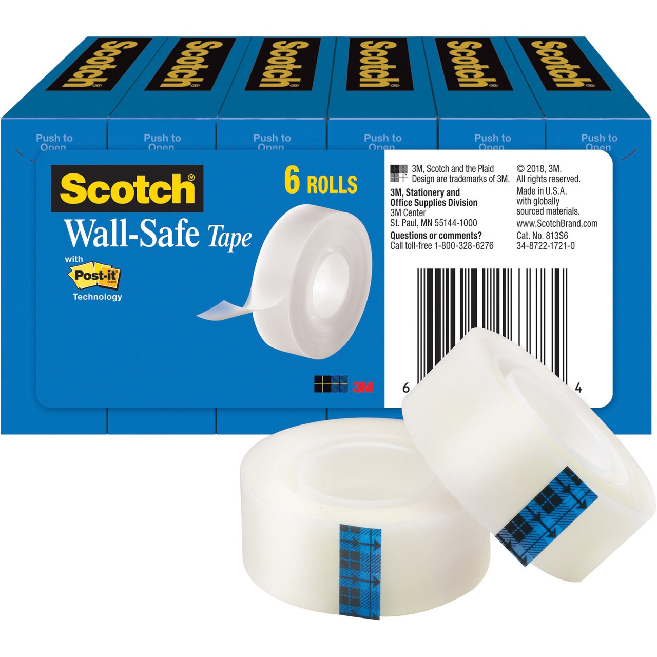 Scotch® Wall-Safe Tape