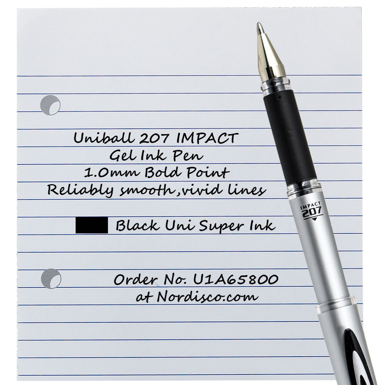 Uni-Ball Impact Gel Pen, 1 mm