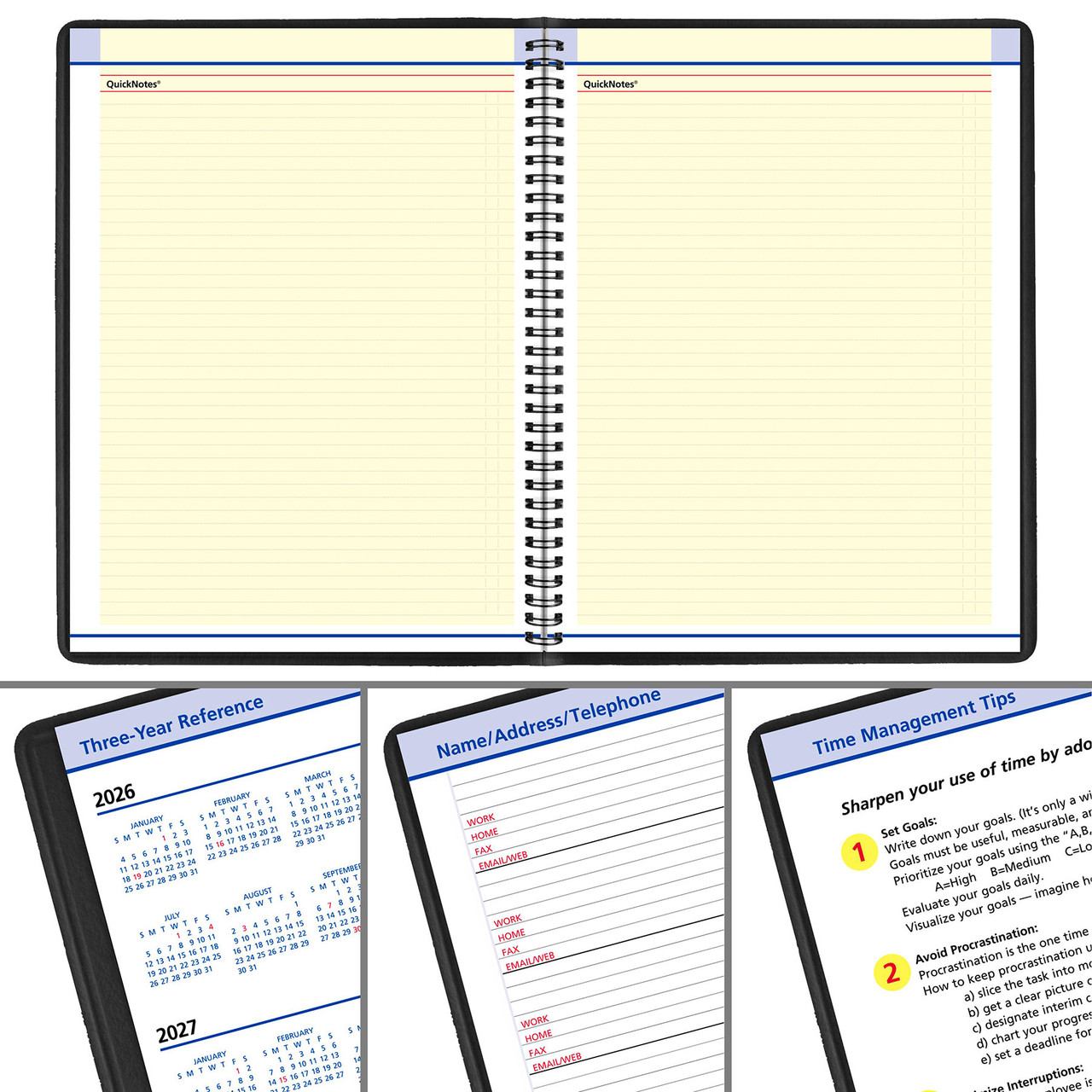 At-A-Glance 2027 QuickNotes 76-950-05 Weekly Monthly Appointment
