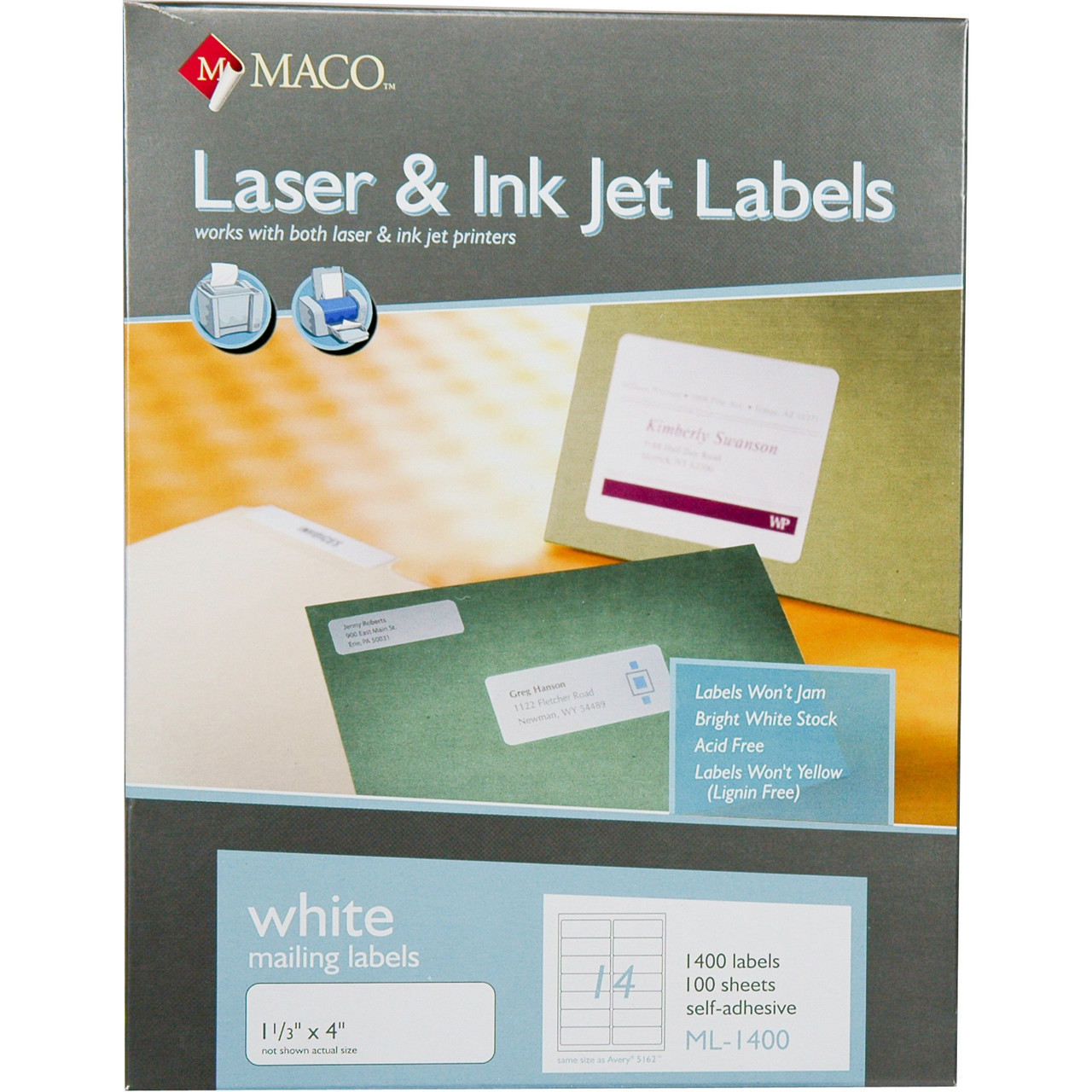 Maco ML-1400 1-1/3 x 4