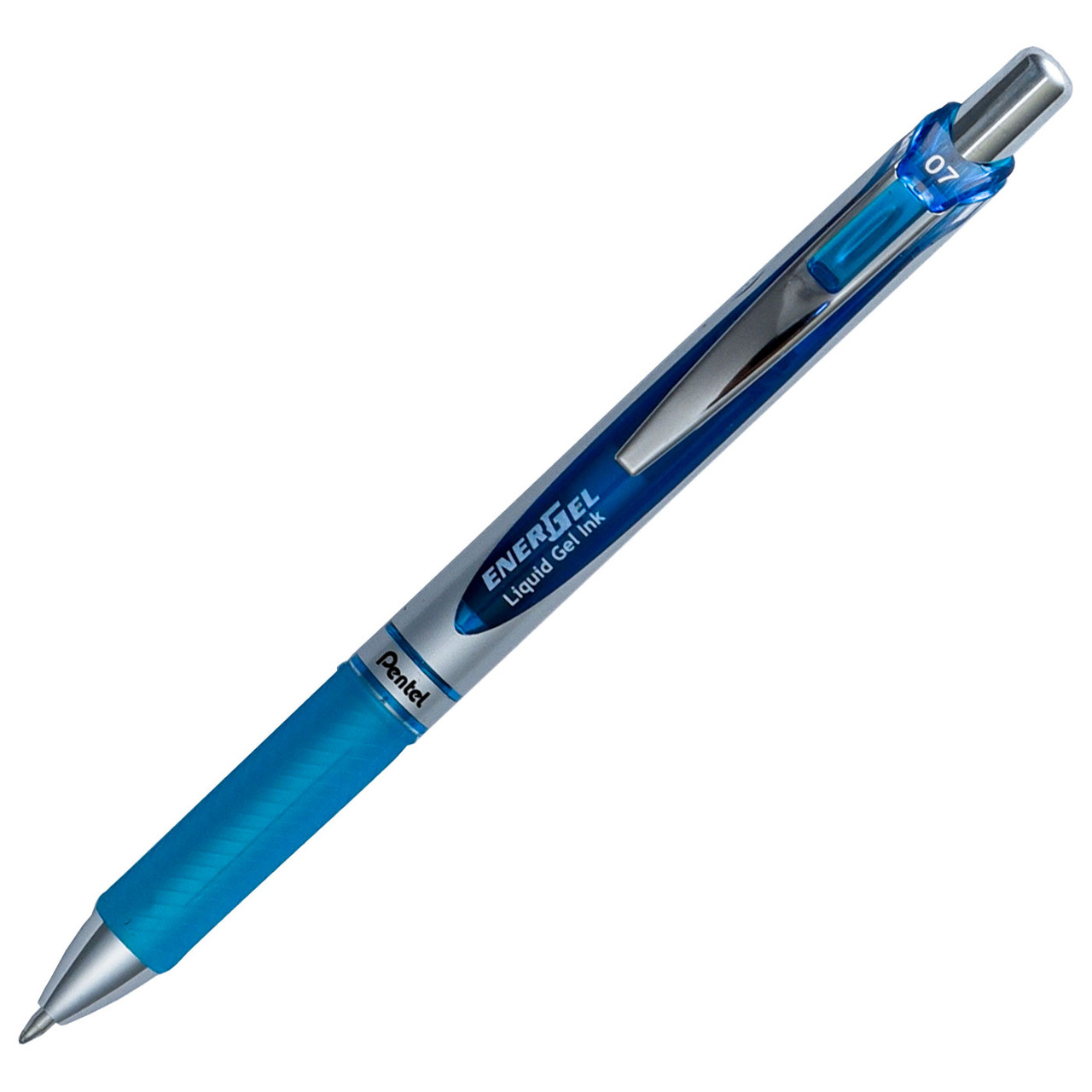 Pentel Balpen Kleurassortiment R50 rollerball pennen 0,8 mm punt en fijne punt 0,4 mm lijnbreedte: 77% gerecycled (1 van elke kleur - Zwart Blauw Rood - 3 Pennen