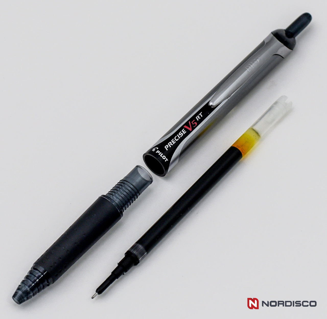 Pilot Precise V5 RT 26062 Pens & Refills, Black Ink, 0.5mm Extra