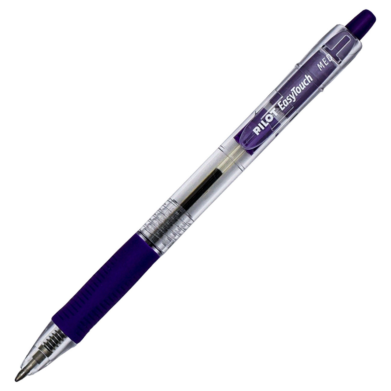 Pilot Easy Touch Pen Medium 32255, Purple Ink, Retractable, 1.0mm