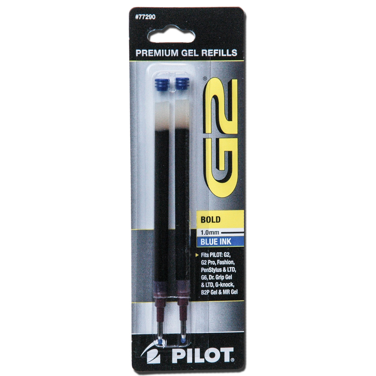 Pilot G 2 Retractable Gel Ink Rollerball Pen Bold Point 1.0 mm