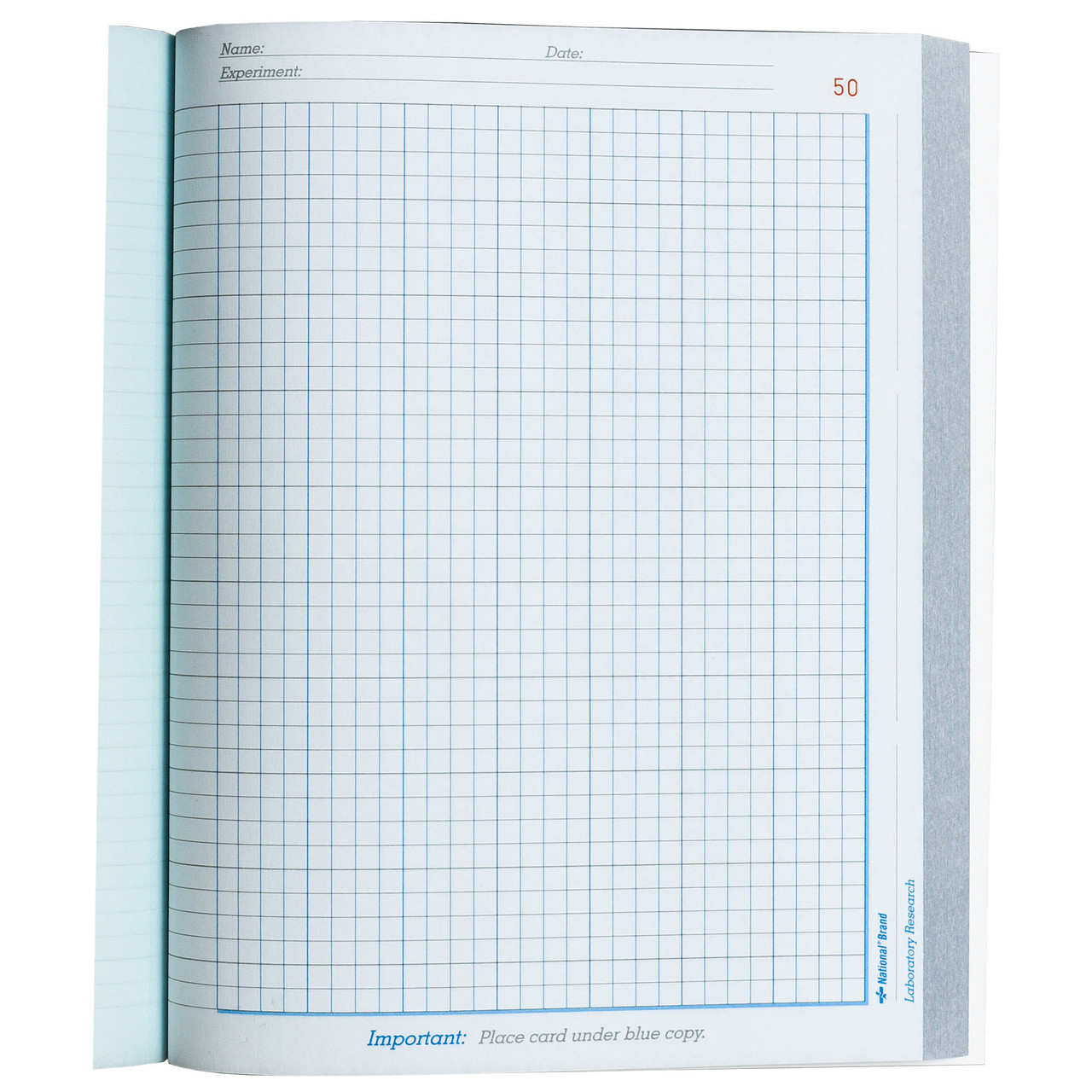 National Brand 43-644 Laboratory Research Notebook, 4 x 4